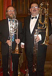 Bass and contrabass trombones